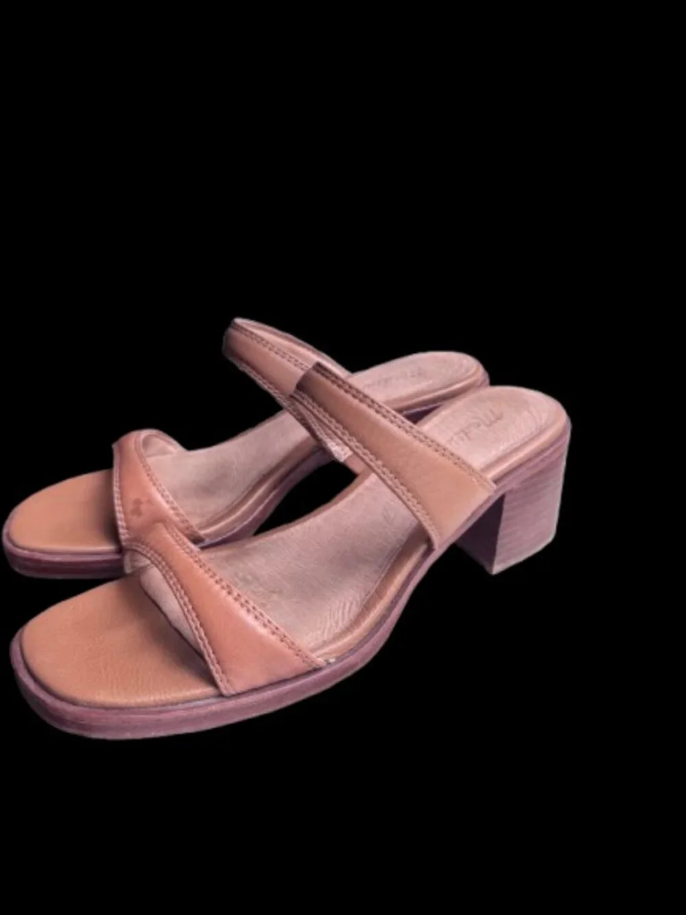 Madewell Tan Leather Sandals